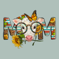 Western Baby Calf Mom With Sunflower Mother's Day Heavyweight Hoodie | Teevron