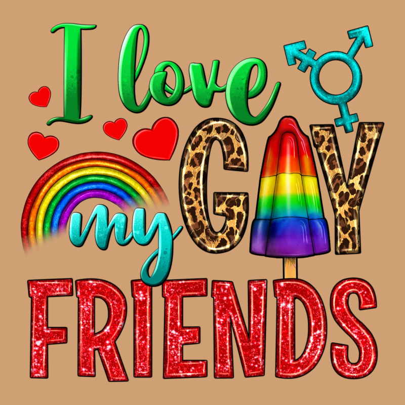 I Love My Gay Friends Vintage Tee by NancyCooperArtShop | Teevron