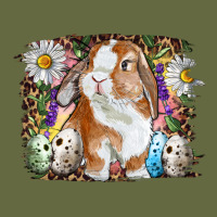 Easter Bunny With Quail Eggs And Daisy Long Sleeve Tee | Teevron