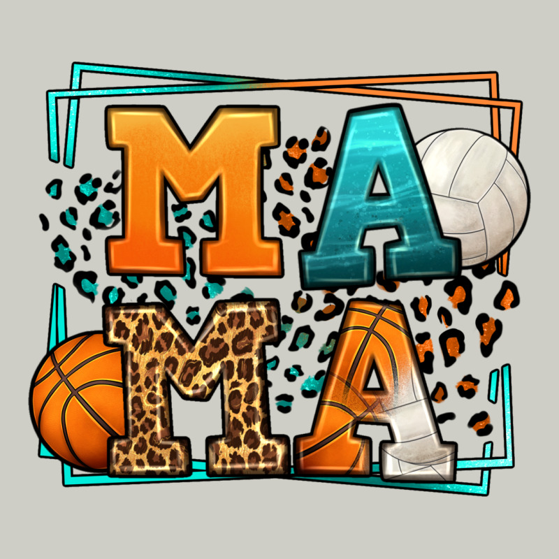 Basketball And Volleyball Mama Mother's Day Heavyweight Hoodie by LillyAllenDesigns | Teevron