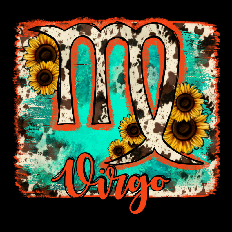 Virgo Turquoise Cowhide Ladies Tee by RanaPortraitStore | Teevron