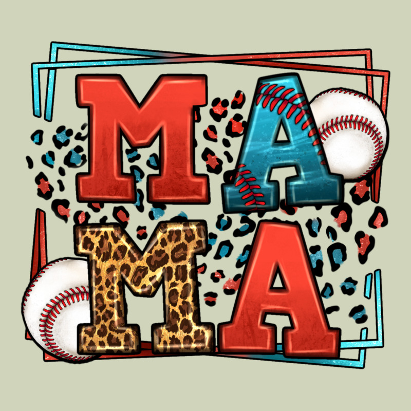 Leopard Baseball Mama Mother's Day Heavyweight Hoodie by LillyAllenDesigns | Teevron