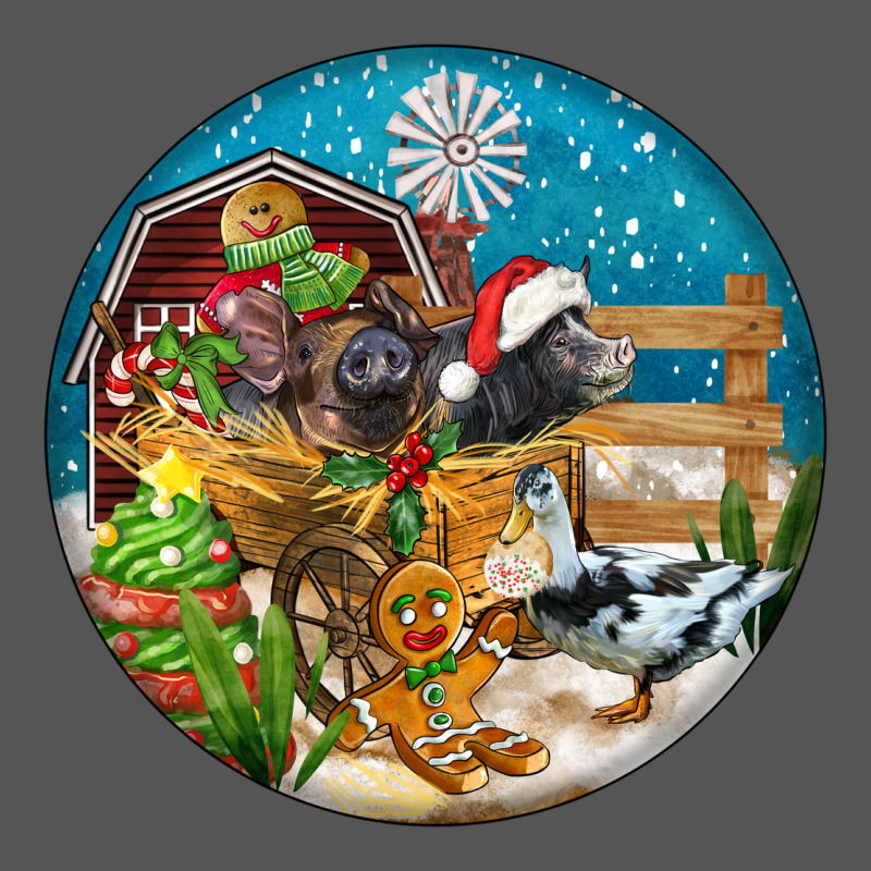 Christmas  Farm Animals Zipper Hoodie by FaDigitalArtStudio | Teevron