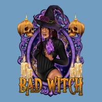 Bad Witch Black Woman Urban Heavy Tee | Teevron
