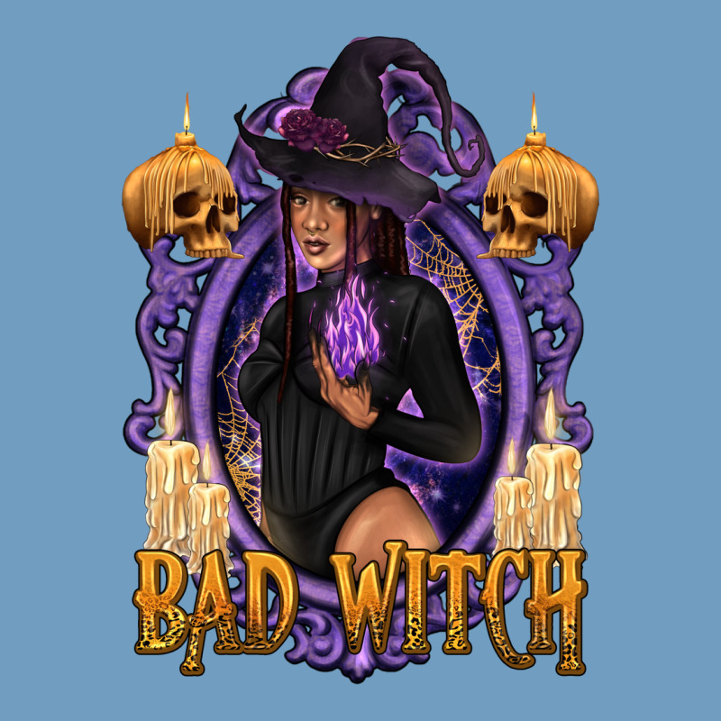 Bad Witch Black Woman Urban Heavy Tee by texasbilliewilder | Teevron