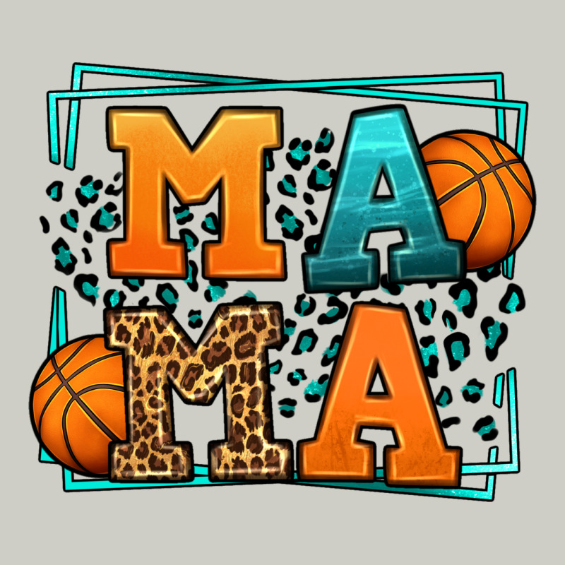 Leopard Basketball Mama Mother's Day Heavyweight Hoodie by LillyAllenDesigns | Teevron