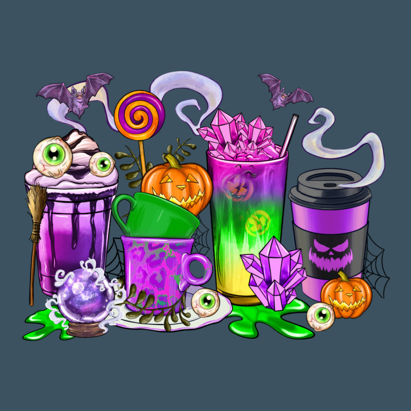 Halloween Coffee Cups Urban Heavy Tee by texasbilliewilder | Teevron