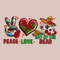 Peace Love Day Of The Dead Premium Hoodie | Teevron