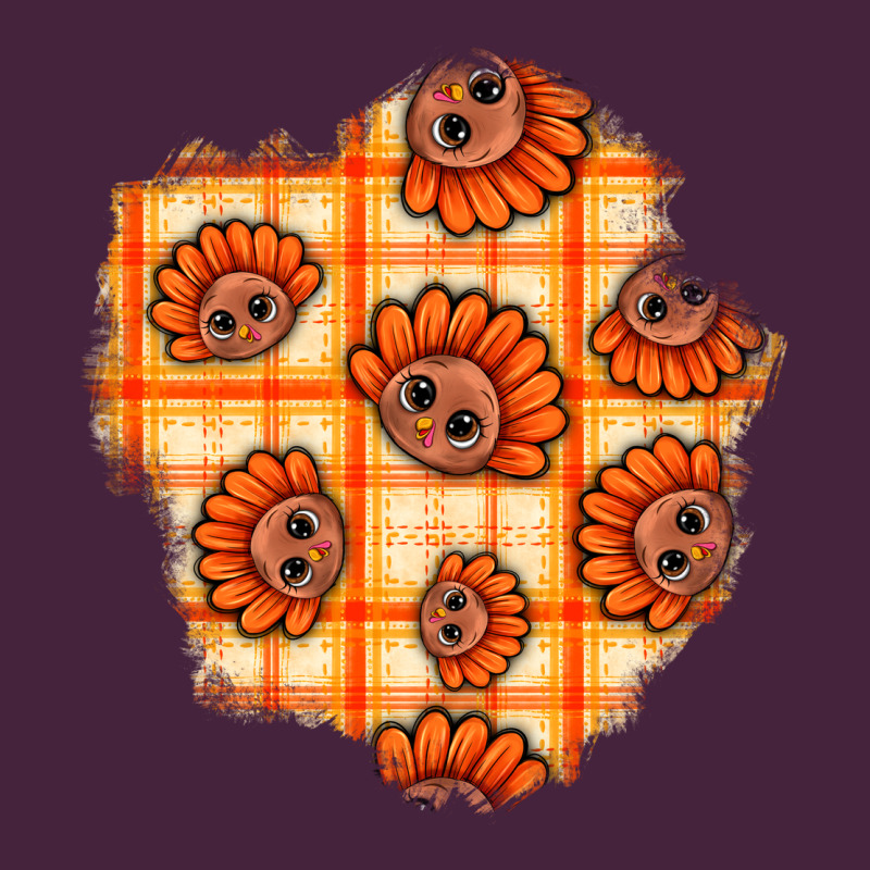 Thanksgiving Turkey With Tartan Patch Premium Tee by BundleAndBundleShop | Teevron