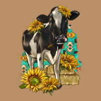 Sunflowers Cow Vintage Hoodie | Teevron