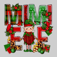 Mimi Elf With Knitting Christmas Premium Tee | Teevron