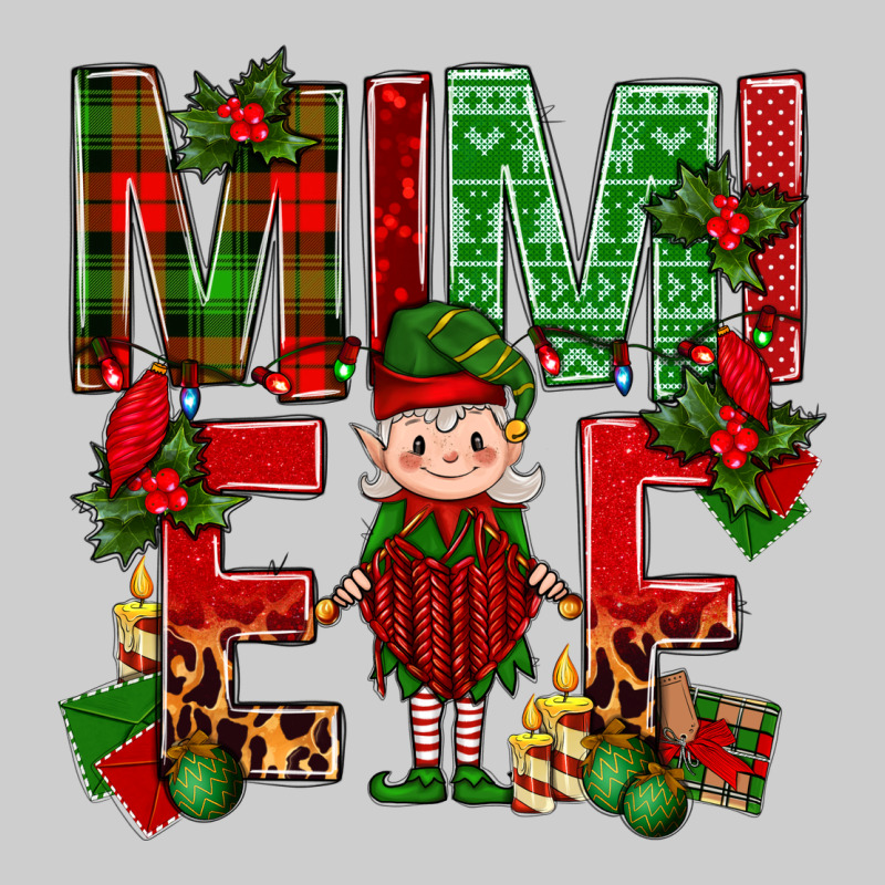 Mimi Elf With Knitting Christmas Premium Tee by BundleAndBundleShop | Teevron