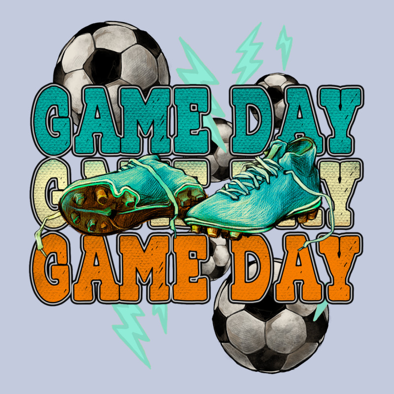 Game Day Lightning Bolt Soccer Long Sleeve Tee by HowdyJamesFarm | Teevron