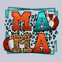 Bowling Mama Leopard Frame Mother's Day Heavyweight Hoodie | Teevron