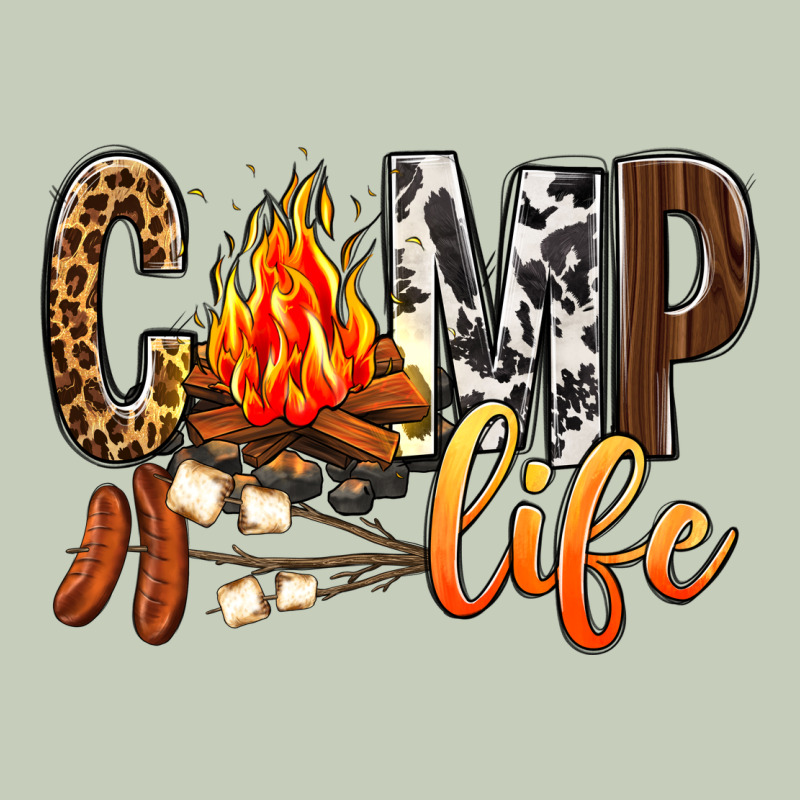 Camp Life Ladies Tee by BundleAndBundleShop | Teevron