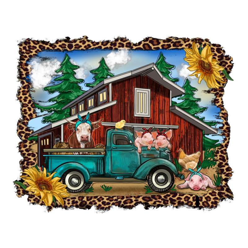 Western Barn With Farm Animals Classic Tee by RanaPortraitStore | Teevron