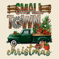 Small Town Christmas With Truck Ladies Tee | Teevron