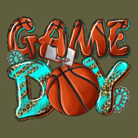 Game Day Leopard Basketball Vintage Tee | Teevron