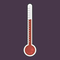 Thermometer Halloween Costume Temperature Gauge T Heavyweight Hoodie | Teevron