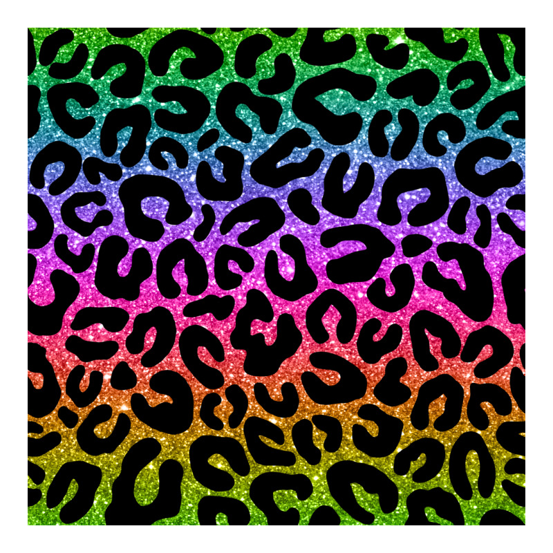 Leopard Glitter Seamless Pattern Zipper Hoodie by BundleAndBundleShop | Teevron