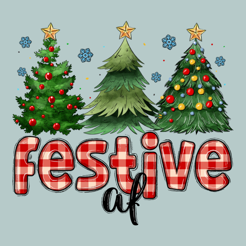 Festive Af Heavy Core Tee by MaliasSmallBusiness | Teevron