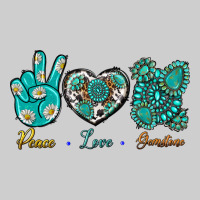 Peace Love Gemstone Premium Tee | Teevron