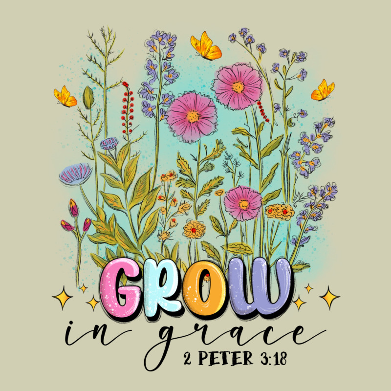 Grow In Grace Heavy Core Tee by MaliasSmallBusiness | Teevron