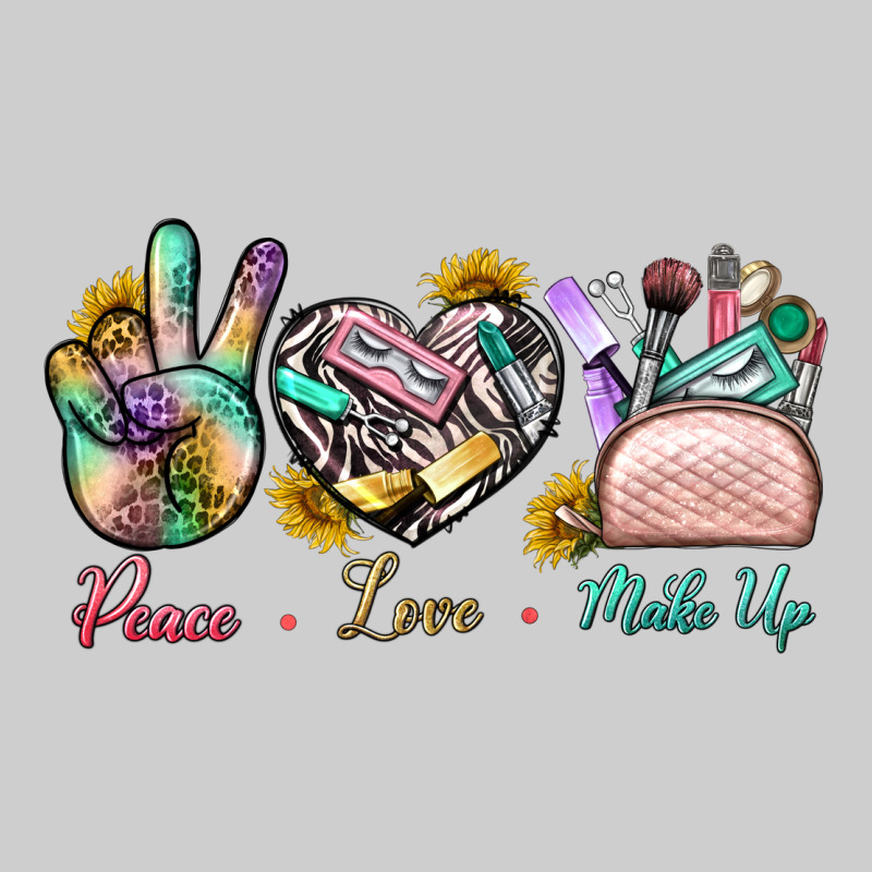 Peace Love Make Up Premium Tee by BundleAndBundleShop | Teevron