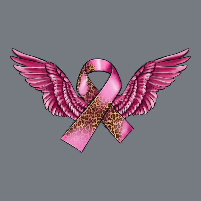 Breast Cancer Ribbon With Angel Wings Heavyweight Sweatshirt by FaDigitalArtStudio | Teevron