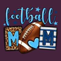 Football Mom Blue Team Color Long Sleeve Tee | Teevron