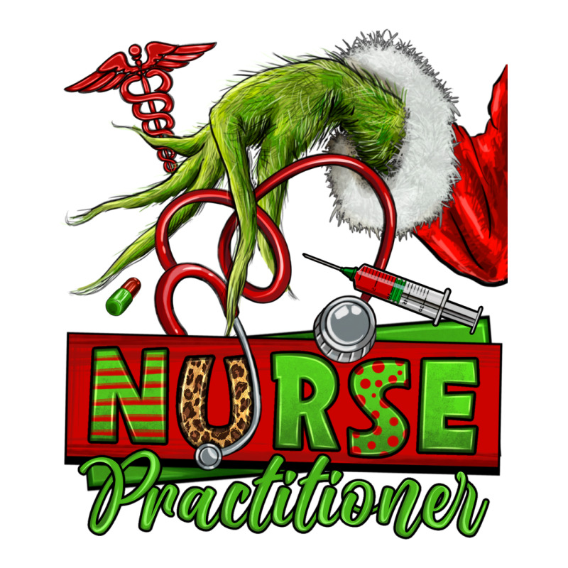 Christmas Character Nurse Urban Heavy Tee by NancyCooperArtShop | Teevron