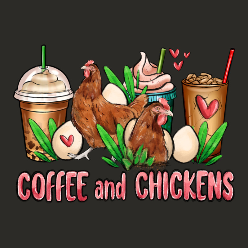 Chicken   Coffee Cups Heavy Core Tee by MaliasSmallBusiness | Teevron