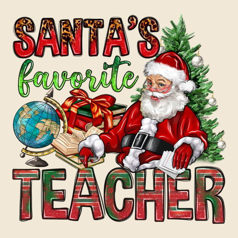 Santa's Favorite Teacher Premium Tee by BundleAndBundleShop | Teevron