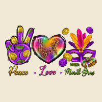 Peace Love Mardi Gras Premium Tee | Teevron