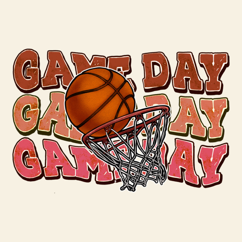 Game Day Game Day Game Day Basketball Vintage Tee by NancyCooperArtShop | Teevron