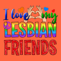 I Love My Lesbian Friends Premium Hoodie | Teevron