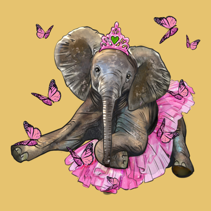 Baby Elephant With Tutu Premium Sweatshirt by LillyAllenDesigns | Teevron