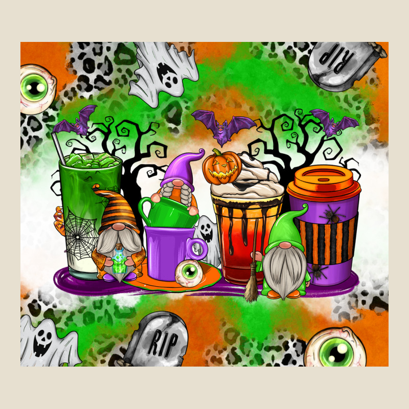 Halloween Coffee Cups Urban Heavy Tee by texasbilliewilder | Teevron