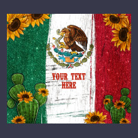 Preview Cactus Sunflower Mexican Flag Long Sleeve Tee | Teevron
