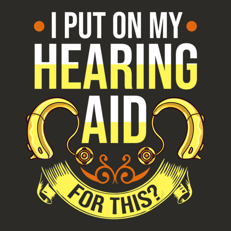 Hearing Aid Gift Funny Deaf Awareness T Shirt Heavy Core Tee by tuanDangUi | Teevron