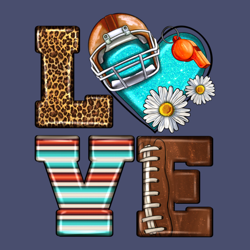 American Football Love And Helmet Vintage Tee by NancyCooperArtShop | Teevron