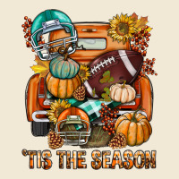 Tis The Season Fall Football Truck Ladies Tee | Teevron
