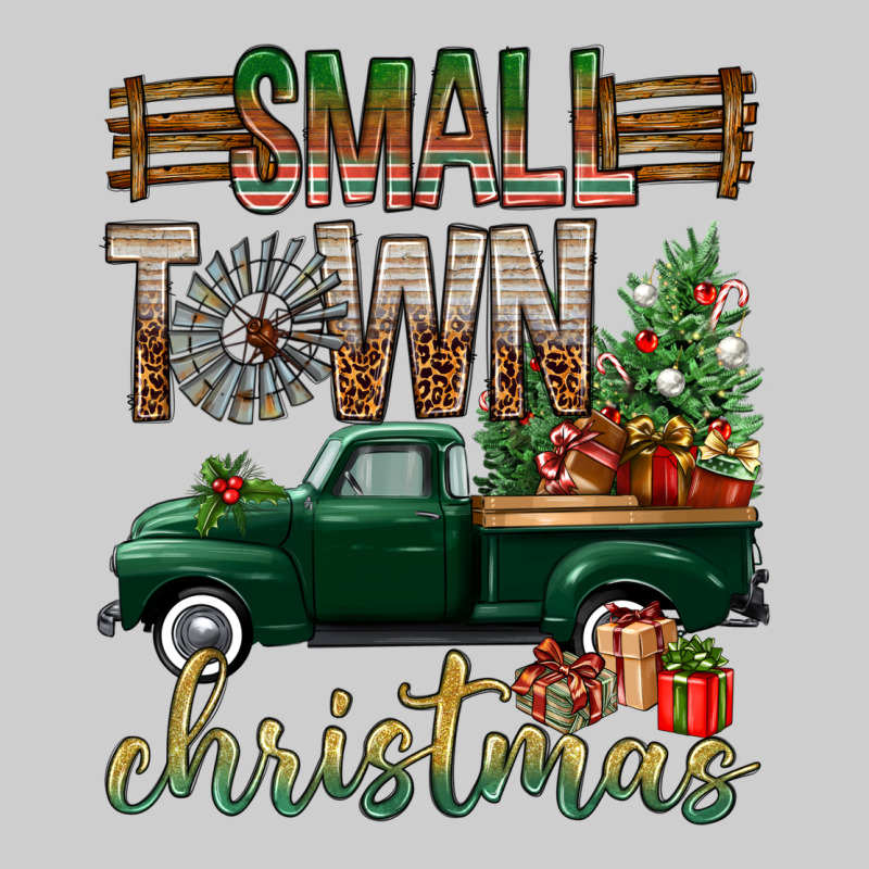 Small Town Christmas With Truck Premium Tee by BundleAndBundleShop | Teevron