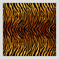 Tiger Seamless Pattern Zipper Hoodie | Teevron