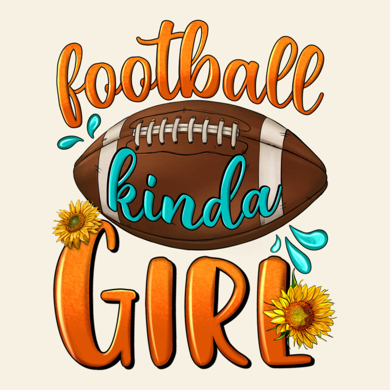 Football Kinda Girl Vintage Tee by NancyCooperArtShop | Teevron