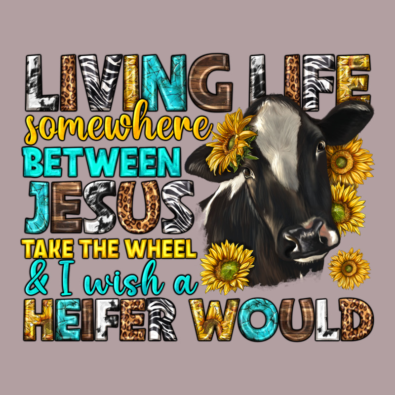 Living Life Somewhere Between Jesus Vintage Hoodie by texasbilliewilder | Teevron