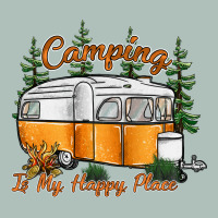 Camping Is My Happy Place Heavyweight Hoodie | Teevron