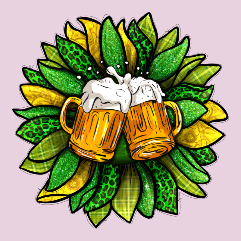 St. Patricks Sunflower With Beer Ladies Tee by BundleAndBundleShop | Teevron