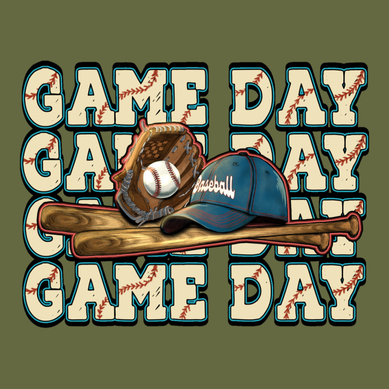Game Day Baseball Long Sleeve Tee by HowdyJamesFarm | Teevron