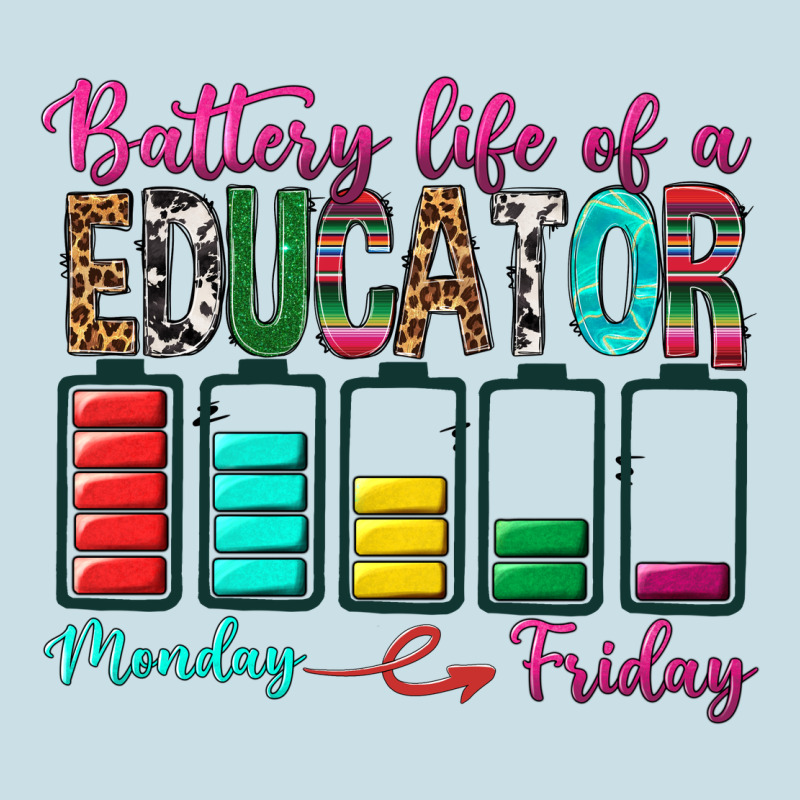 Battery Life Of A Educator Ladies Tee by BundleAndBundleShop | Teevron